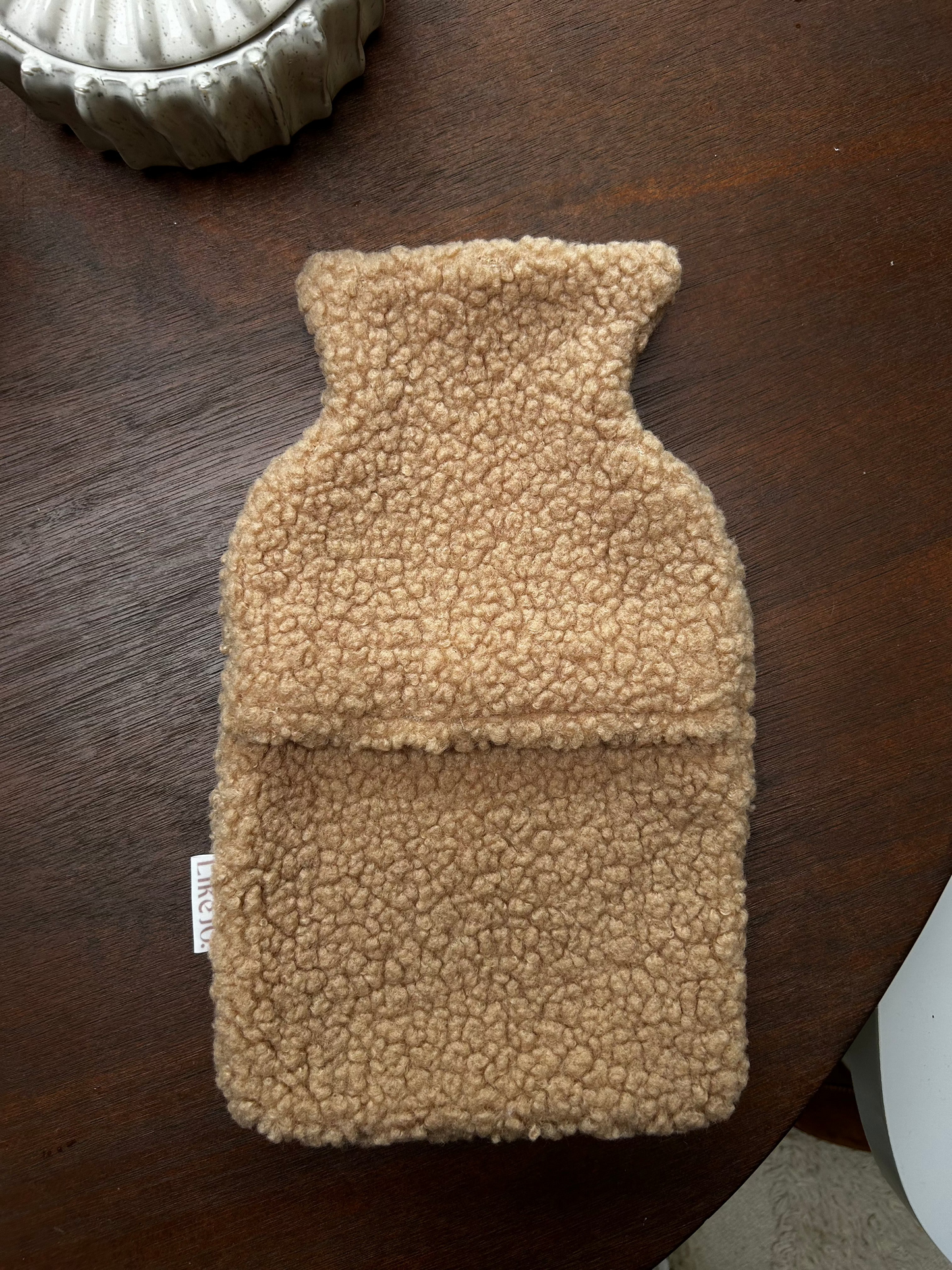 Teddy kruikenzak hoes | Beige