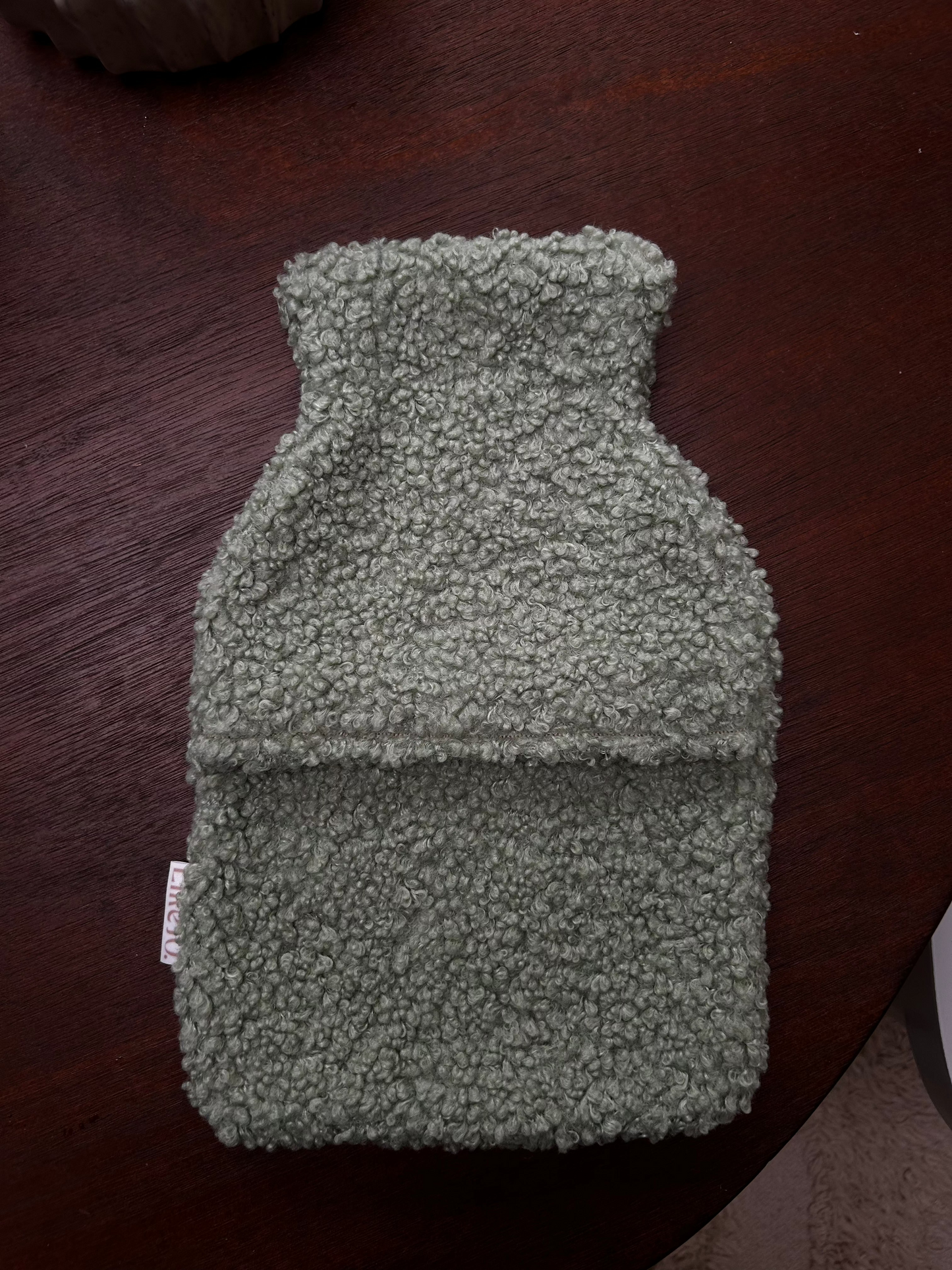 Teddy kruikenzak hoes | Groen