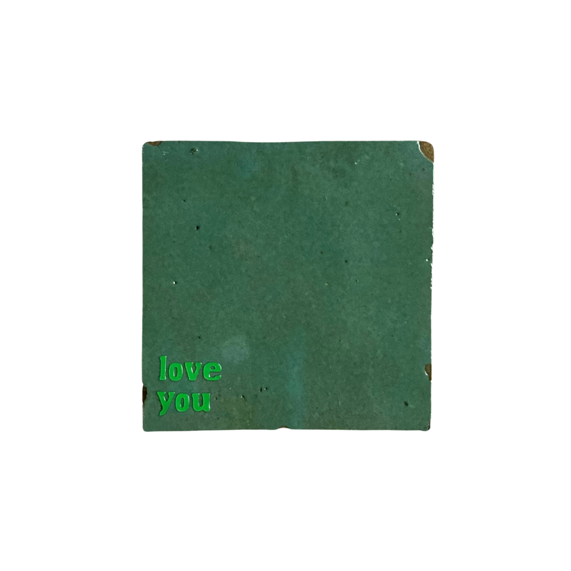 Tegeltje "LOVE YOU"