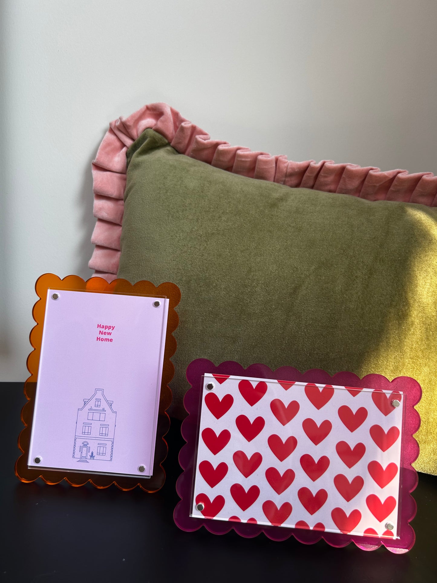 Fotolijstje oranje | Fleur