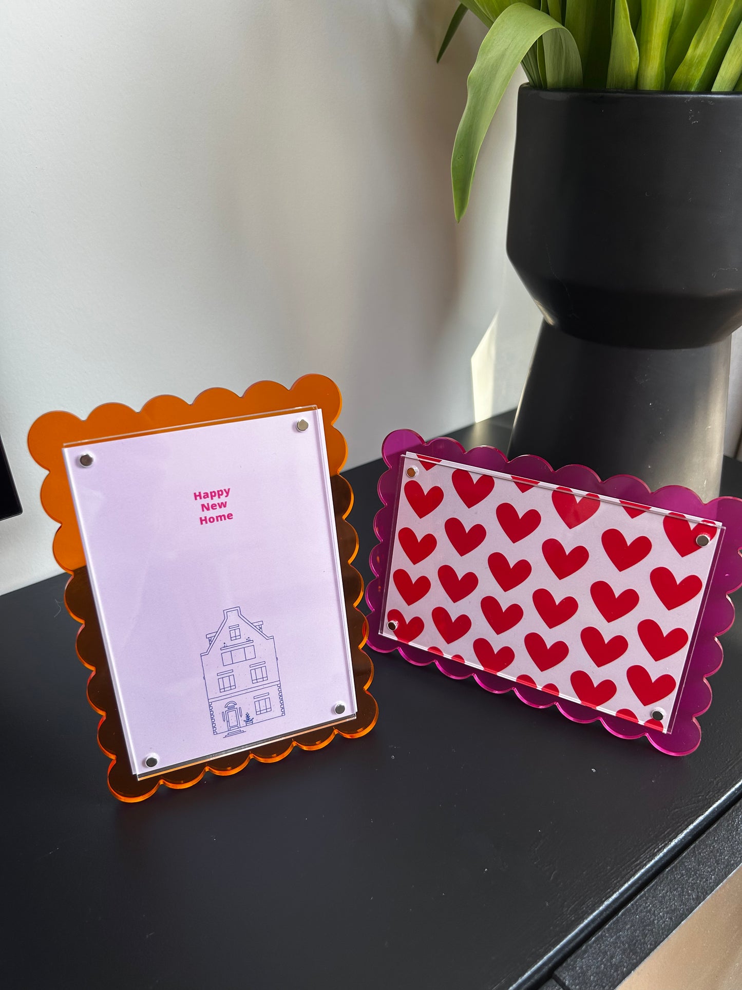 Fotolijstje oranje | Fleur