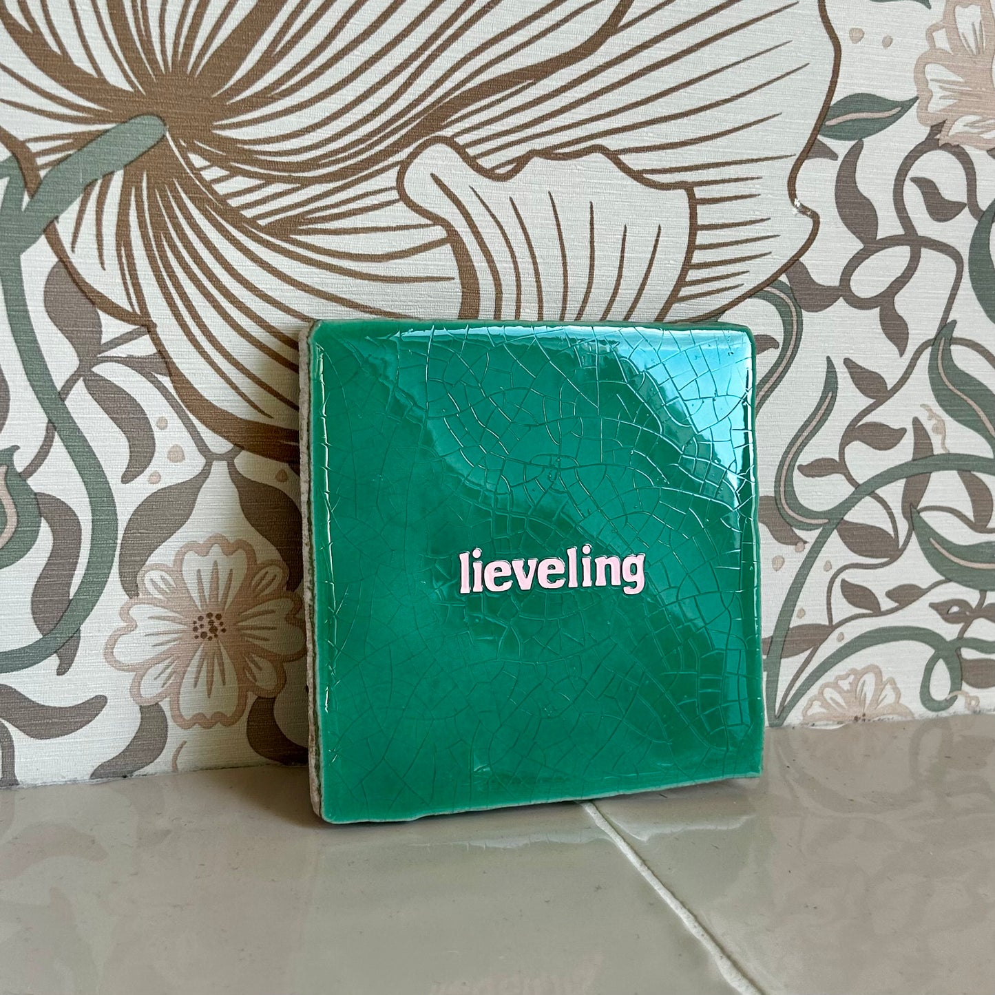 Tegeltje "lieveling"