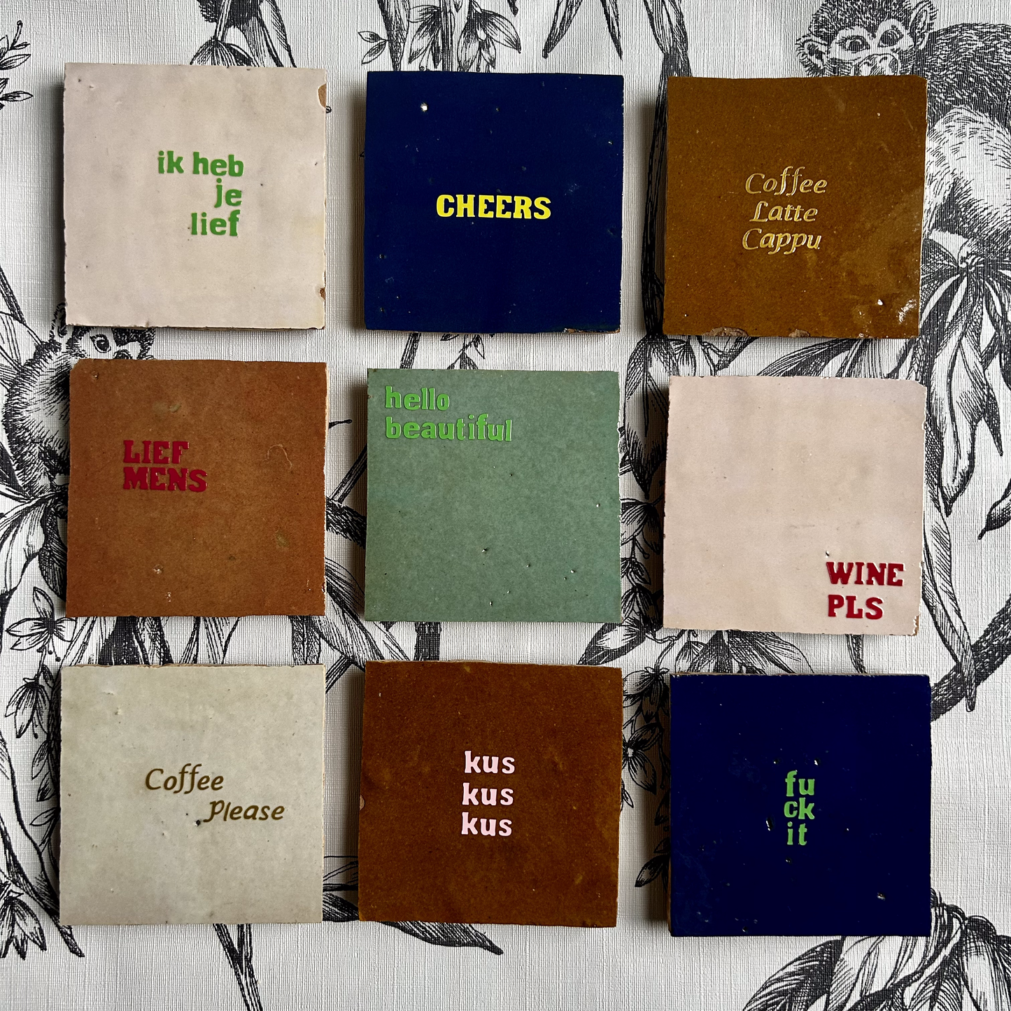 Tegeltje "Hello Beautiful"