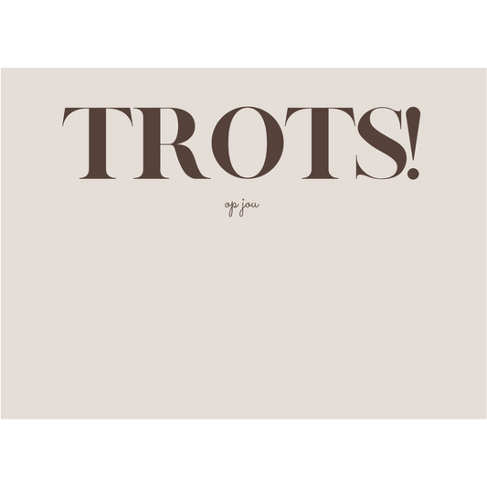 Wenskaart | Trots op jou