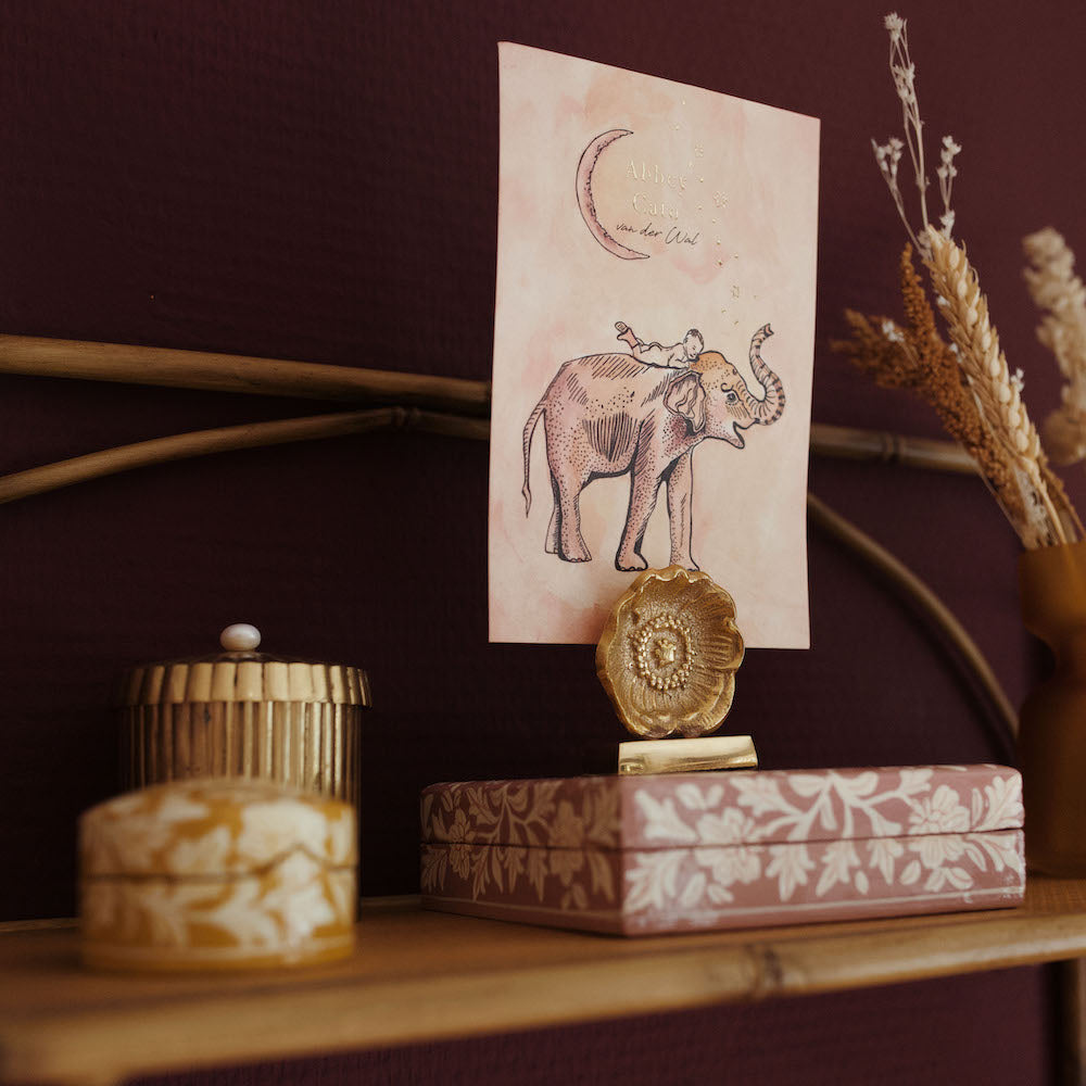 Bloemen box Pien | lila